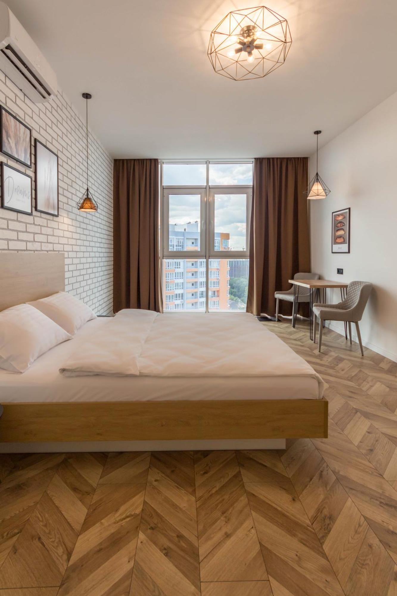 Design Apartments With Panoramic View Kyiv Exterior foto