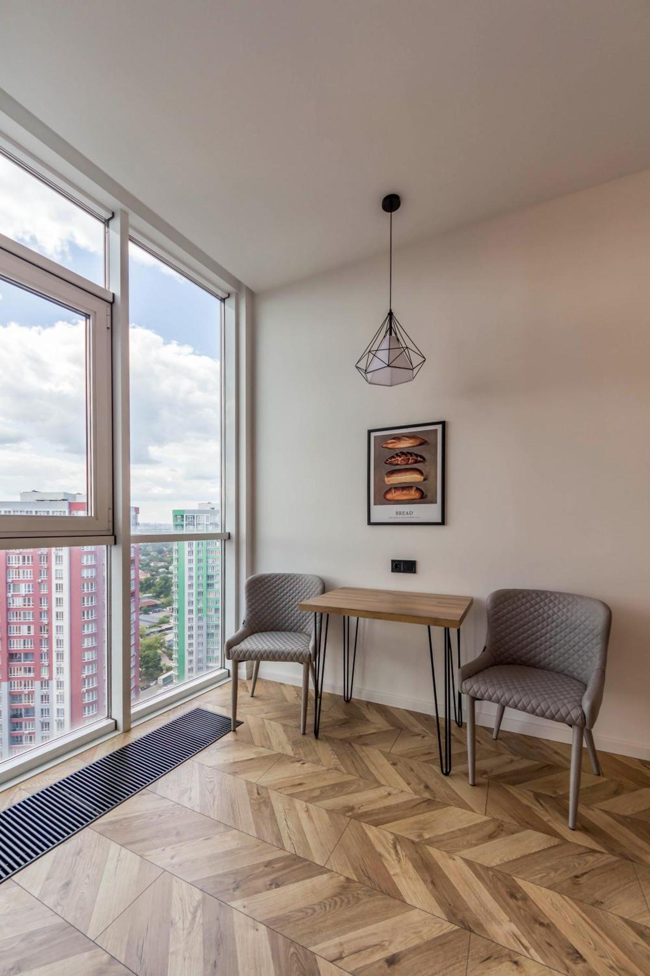 Design Apartments With Panoramic View Kyiv Exterior foto